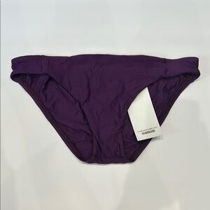 Luxe by Lisa Vogel purple bikini swim bottoms size 2 NWT